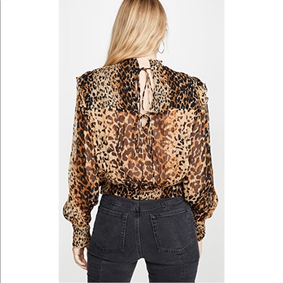Free People Roma Printed Ruffle Blouse - Picture 6 of 11